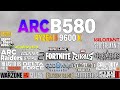 ARC B580 + Ryzen 5 9600x - Test in 24 Games