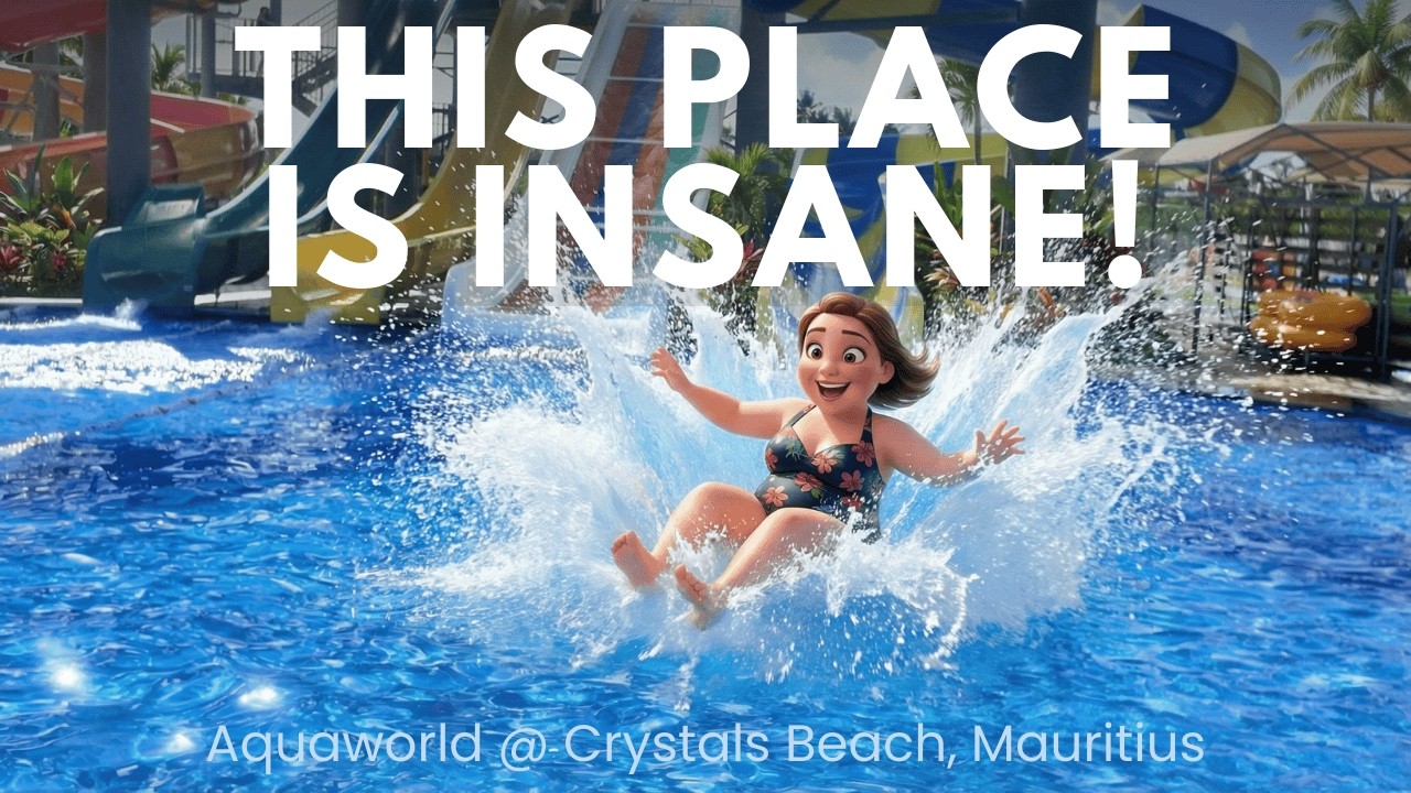 ЭТО МЕСТО СВОДИТ С УМА! Кристалс-Бич, Маврикий | Аквапарк Aqualand и полный тур по курорту