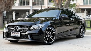 ราคา 1,798,000 BENZ C200 Coupe AMG Dynamics W205 ปี 2020 มือเดียว วารันตีศูนย์เหลือๆไมล์ 87,338 km.