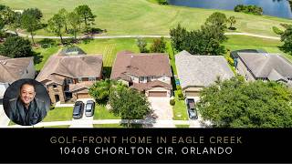 Golf-Front Home in Eagle Creek | 10408 Chorlton Cir, Orlando