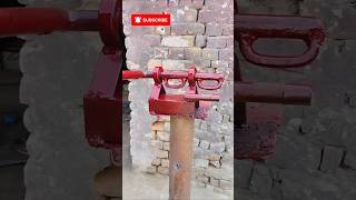 Powerful DIY Iron Bending Tool Demo 💥 #shorts​
