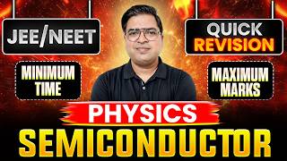 Semiconductors One Shot 🔥 | Class 12 Physics Quick Revision for NEET & JEE | Gyaanist