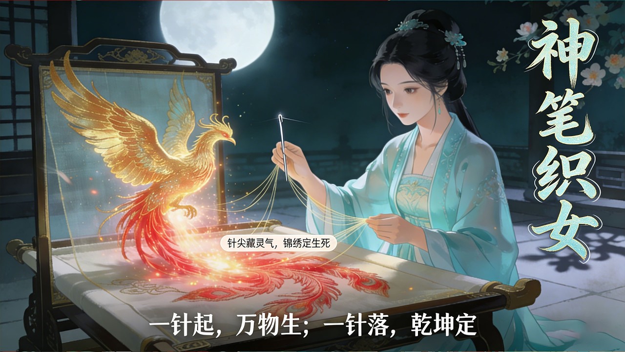 神笔织女：绣娘逆袭，一针定乾坤！