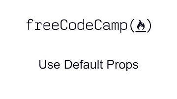 Use Default Props - React - Free Code Camp