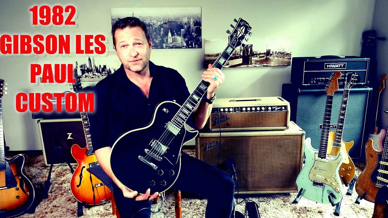 1982 GIBSON LES PAUL CUSTOM - TIM SHAW HUMBUCKERS ARE EPIC