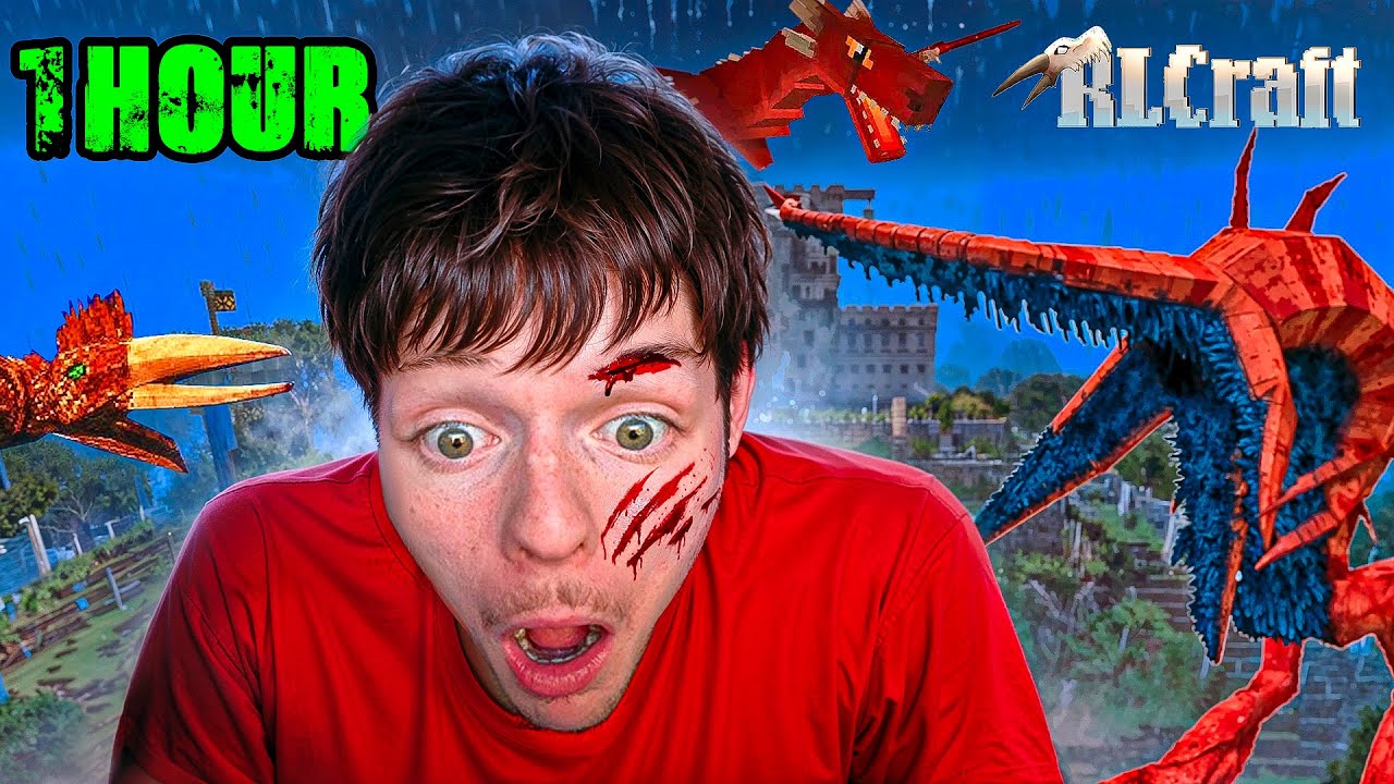 I Tried Surviving In The Most Dangerous MineCraft Mod (Rl Craft)