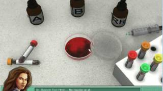Elizabeth Find MD: Diagnosis Mystery-Blood Type Mini Game screenshot 2