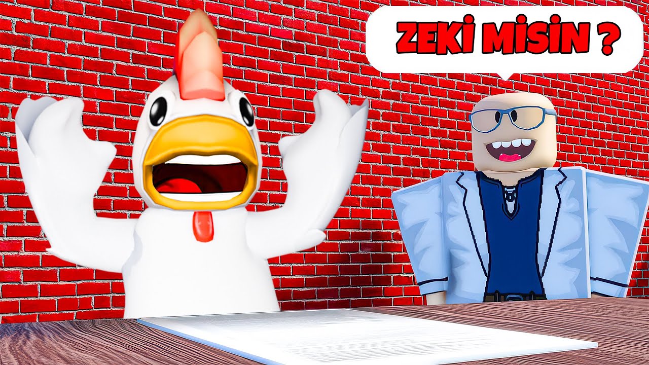 GIT GIT NE KADAR ZEKİ !! 🧠 BEYİN TESTİ 🐔 Roblox