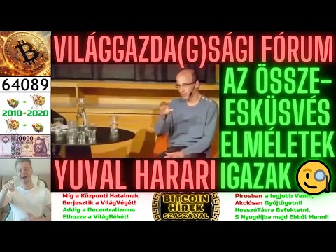 Bitcoin Hírek (2085) - A VilágGazda(G)sági Fórum Tanácsadója = Az ÖsszeEsküvés Elméletek IGAZAK