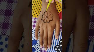 simple mehndi design #viral #mehndi #youtube #shortsfeed @makeupartistqueen