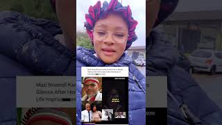 Mazi Nnamdi Kanu’s wife, Uchechi Kanu, Breaks Silence After Her Husband Was Sentenced to Life Impri
