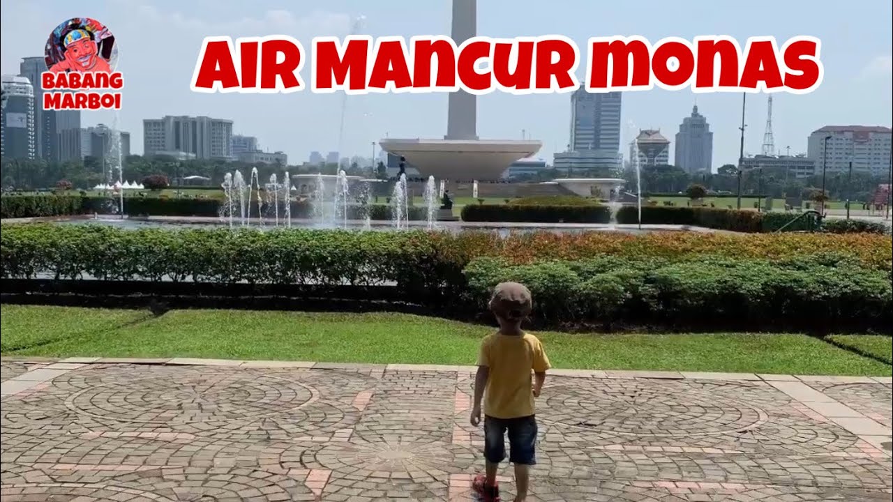 VloG BABANG MARBOI MAIN Ke MONAS PANAS BANGGET
