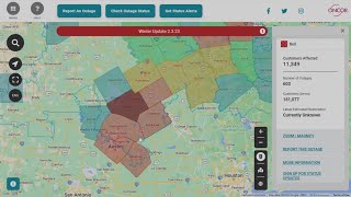 Over 11,000 still without power in Bell County