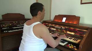 Oração Do Arrependido | Organista Bujor Florin Lucian tocando o Órgão Farfisa Pergamon