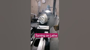 Turning on Lathe #turning #lathe  #machining #manufacturing #industrial #video #engineering #engine