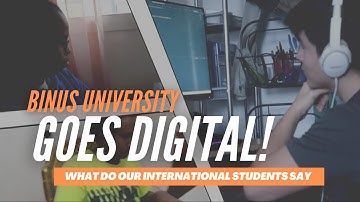 BINUS University Goes Digital 2020 - A Video from Our Scholarship Awardee Students