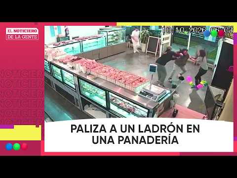 He tried to ROB a BAKERY and the employees BEAT HIM UP #ElNotidelaGente