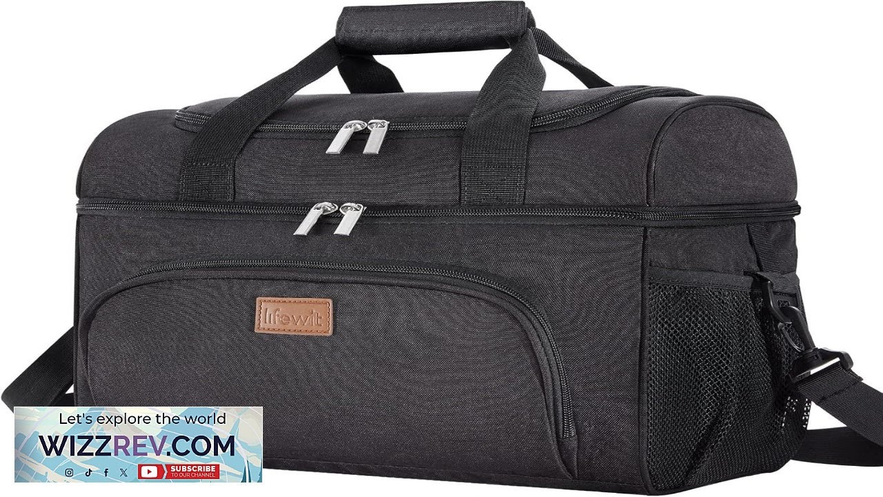 Lifewit Insulated Cooler Bag 32 48 Can Large Leakproof Beach Cooler Lightweight Portable
