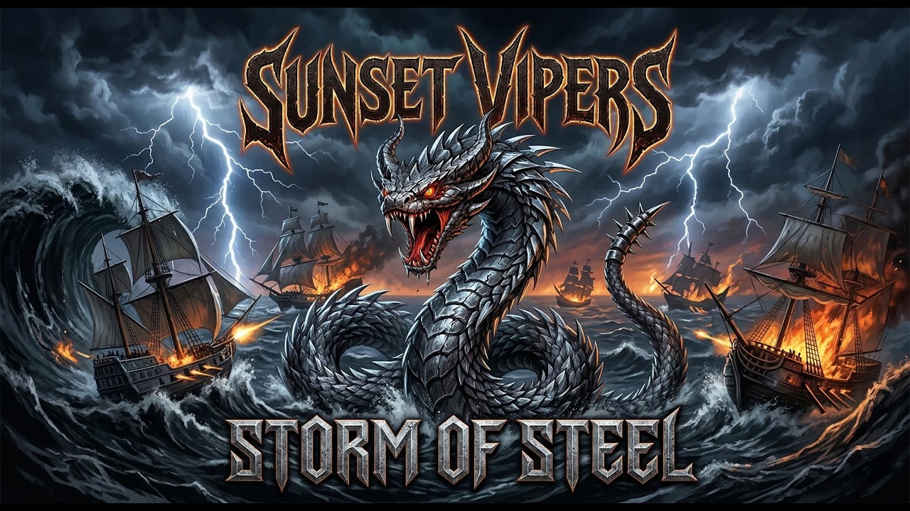 Storm of Steel (Official Audio) | Epic NWOBHM - Sunset Vipers