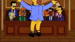 The Simpsons - Lionel Hutz Law Talking Guy