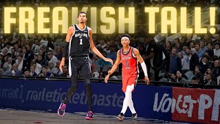 7 Tallest Player In 2025/26 NBA Season (Wembanyama, Edey, etc)