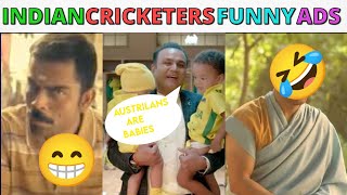 ll INDIAN CRICKETERS FUNNY TV ADS 🤣😁 ll VIRAT KHOLI II MS DHONI II SACHIN TENDULKAR II