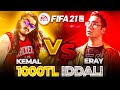 Kendine Muzisyen Fifa 21 de Eray ile 1000 tl iddalı maç atıyorlar