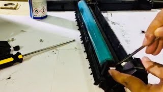 Replace the Developer Drum of Ricoh Aficio DSm622, Lanier LD122
