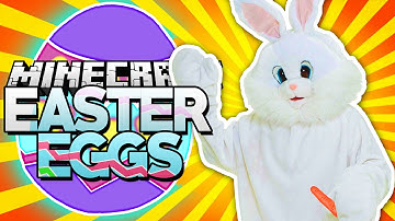 Minecraft Easter SPECIAL | CREEPER EASTER EGGS! - Vanilla Mod Challenge