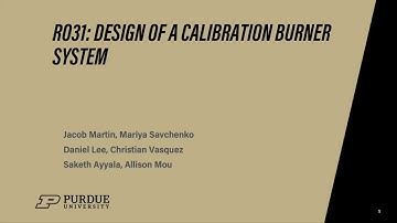 Purdue ME Summer Project - R031