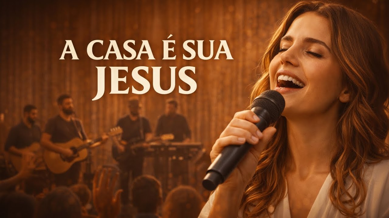 🔥 A CASA É SUA JESUS | VOZ DA FÉ | LOUVOR GOSPEL DE ADORAÇÃO PROFUNDA 🙌✨