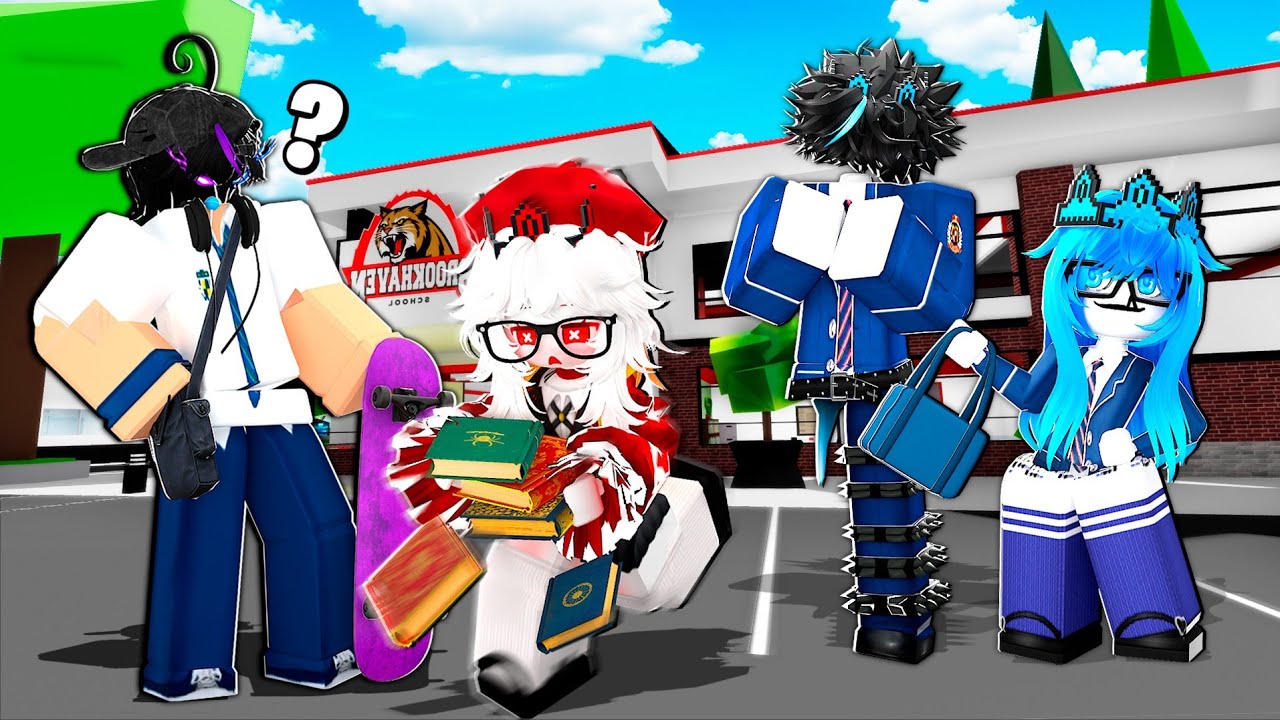 NOS CONVERTIMOS EN ESTUDIANTES EN BROOKHAVEN!! 🤣🤣