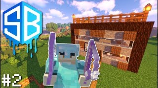 Minecraft - FANCY HOUSE & ARMOR ! Ep.2 - SOURCEBLOCK SMP ( Lets Play )