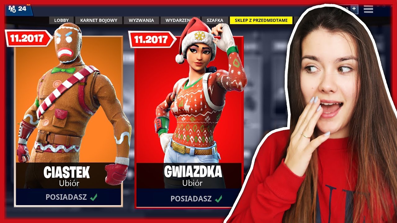 PIERWSZE ŚWIĄTECZNE SKINY RAFY I EWELI 🎅 100.000 V-DOLCÓW 🤑 fortnite account