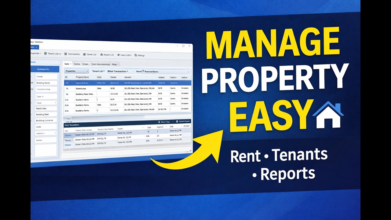 Property Management Software | Full Demo | Manage Rent & Tenants Easily ...