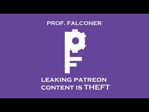 Leaking Patreon Content is Theft - YouTube