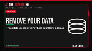 These Data Broker Sites May Leak Your Home Address