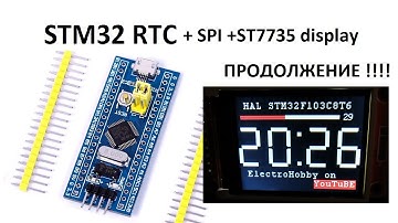 Прикольные часы на базе STM32