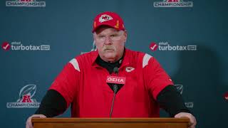 Andy Reid: “Our players were disappointed” | AFC Championship Press Conference
