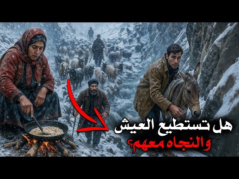 آخر البدو في إيران كيف ينجون من الشتاء القاسي في القرى المعزولة