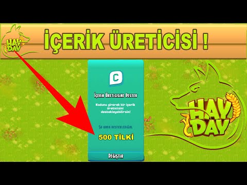 İÇERİK ÜRETİCİSİ ! │HAY DAY 500 TİLKİ