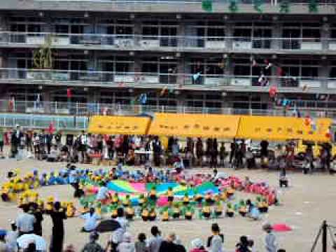 平成21年度倉吉幼稚園運動会　　フィナーレ３