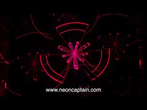 Radiator Laser Synthesizer live performance with diffraction grating.
