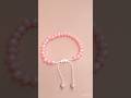 pink Bracelet festive Occasions #handmade #diy #shorts
