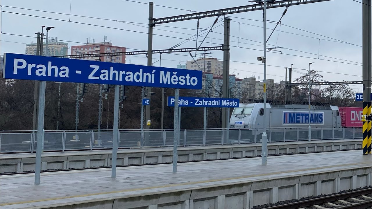 Vlaky Praha Zahradní Město