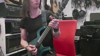 Dust And Bones Guitar Solo On The Parker Fly