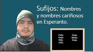 Curso de Esperanto: Nombres propios nombres cariñosos en Esperanto