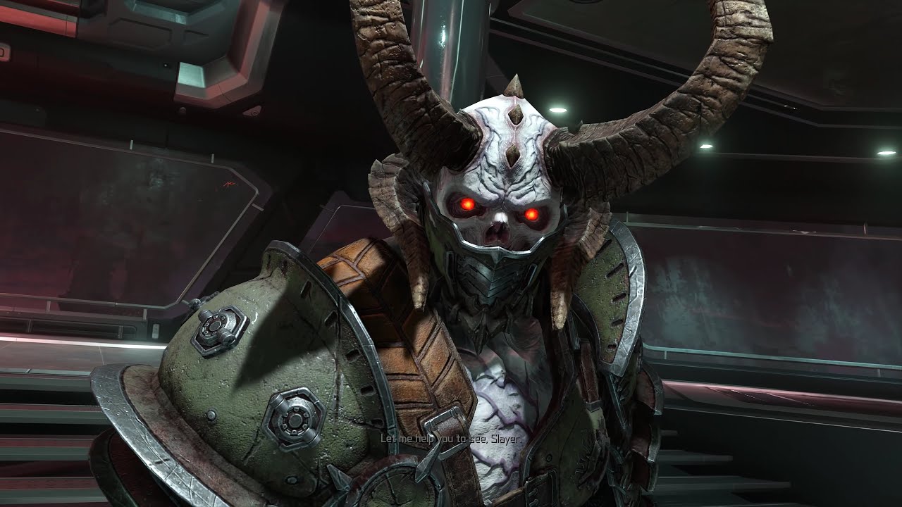 DOOM: Eternal - The Marauder Speech | Boss Fight Entrance Cutscene HD