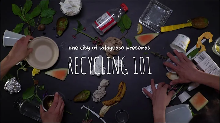 Lafayette Recycling 101 - What goes in the recycling bin?