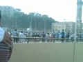 القناصة على سطح جامع عمر مكرم 